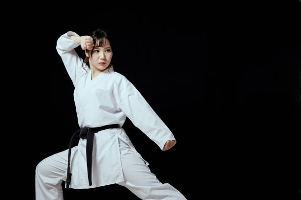 istock Young Japanese woman wearing a uniform 1249740313