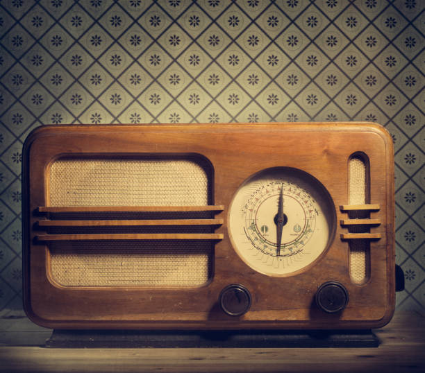 radio vintage - anni 40 foto e immagini stock