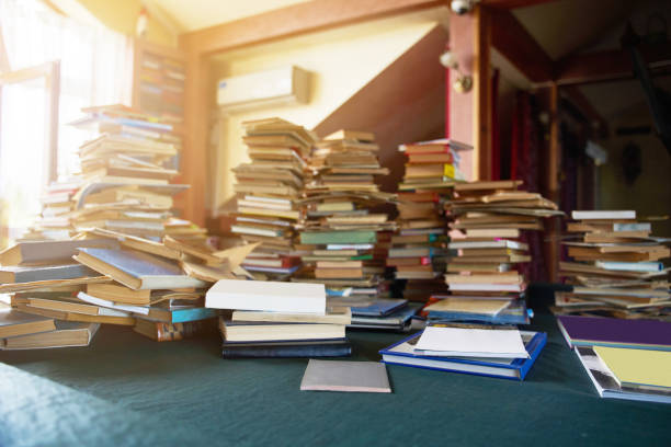 istock pile of old books on the table 1249745025