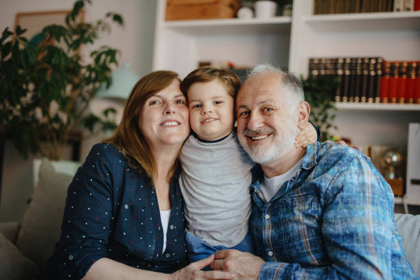 istock Portrait Of Multi-Generation Family 1249755029