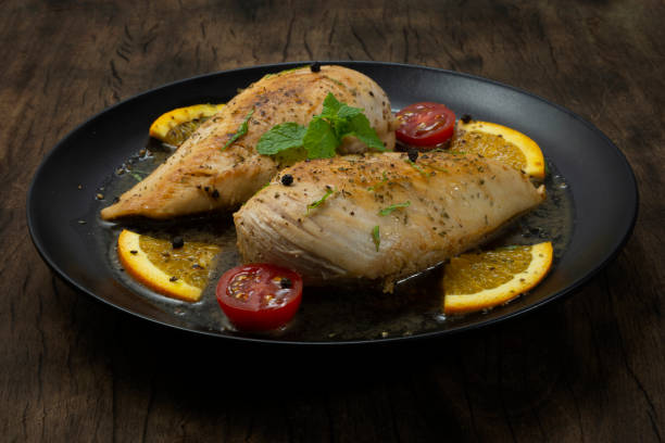 istock Chicken Piccata with Orange and Butter Sauce 1249756940