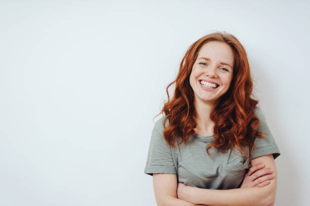 istock Relaxed confident friendly young woman 1249759187