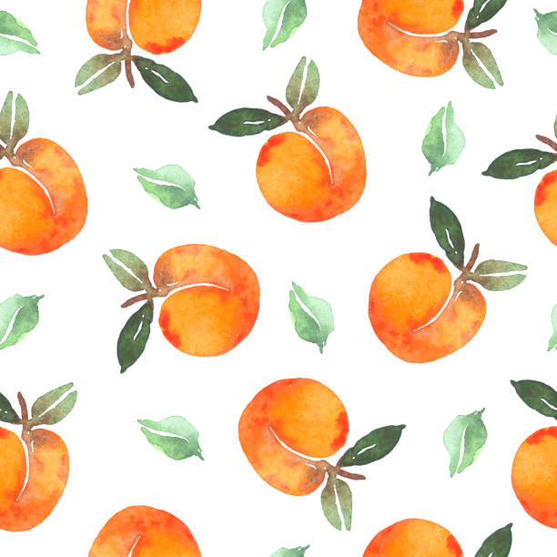 Fall Pattern Peach Peach Pattern
