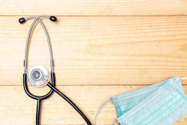istock Stethoscope and medical mask for stop coronavirus spreading 1249763994