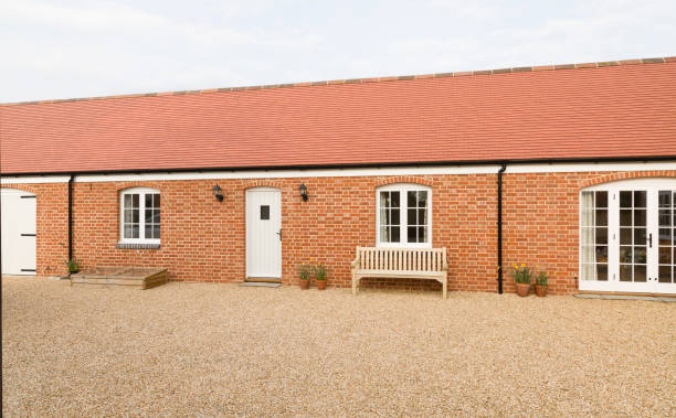 istock Barn conversion, UK home extension to residential house 1249766503