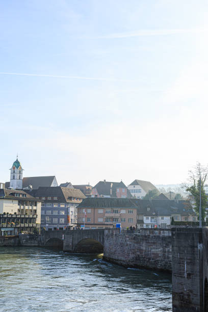 istock Border bridge of both Rheinfelden 1249770799