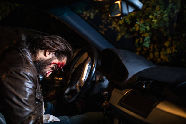 istock Victim of car accident 1249775728