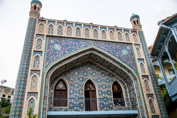 istock house with mosaic exterior wall decoration 1249781498