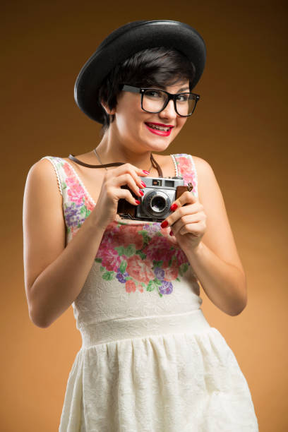 istock Vintage girl 1249785196