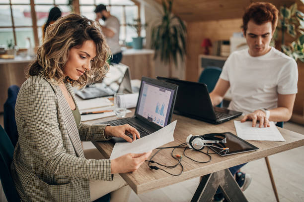 istock Diverse business team working in office 1249811092