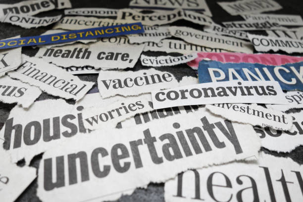 istock Corona Virus newspaper headlines 1249813428