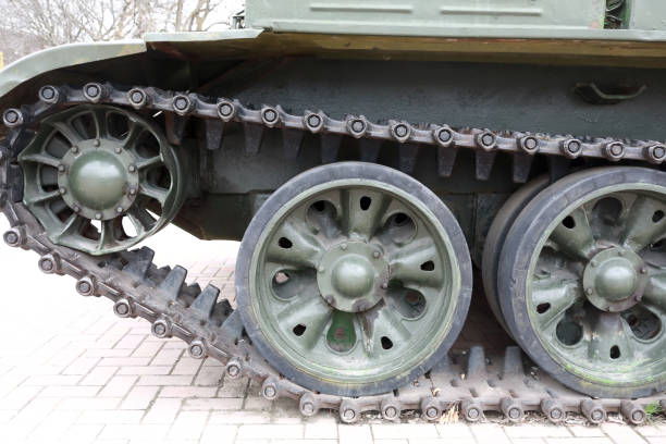 istock Details of Soviet tank 1249816741