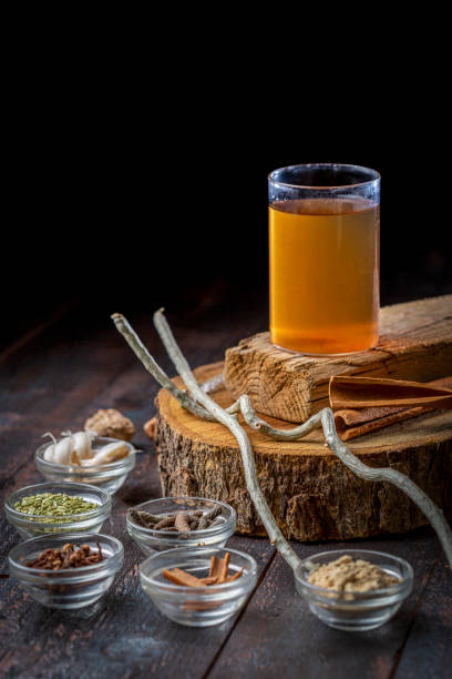 istock kadha or homemade medicinal drink to boost immunity 1249816798