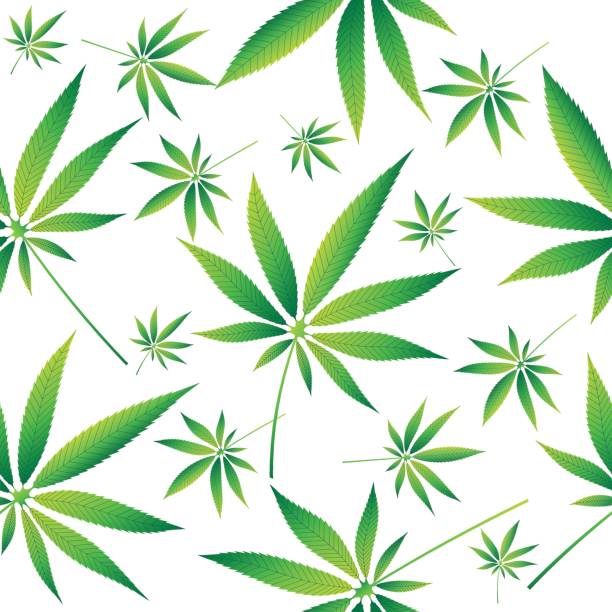 ilustrações, clipart, desenhos animados e ícones de marihuana vetor de papel de parede sem costura - adolescence backgrounds child youth culture