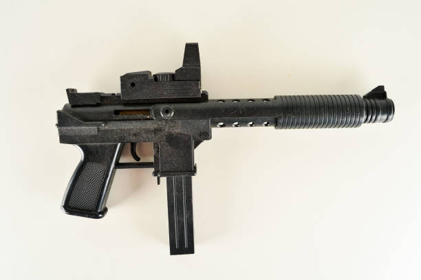 istock Close-up of toy gun 1249823266