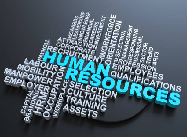 human resources - maschinenschrift grafiken stock-fotos und bilder