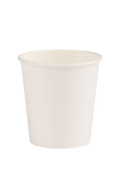 istock Take away paper coffee cup (Clipping path) on white background 1249824167