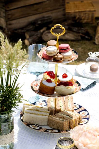istock Cream tea - Al fresco 1249826379