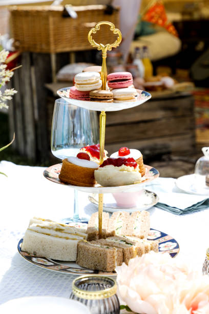 istock Cream tea - Al fresco 1249826380