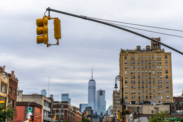 istock A street light in the city 1249827523