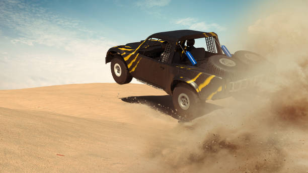 istock Trophy Truck in desert. 1249828404