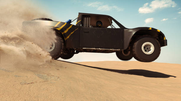 istock Trophy Truck in desert. 1249828445