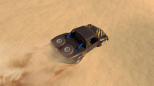 istock Trophy Truck in desert. 1249828509