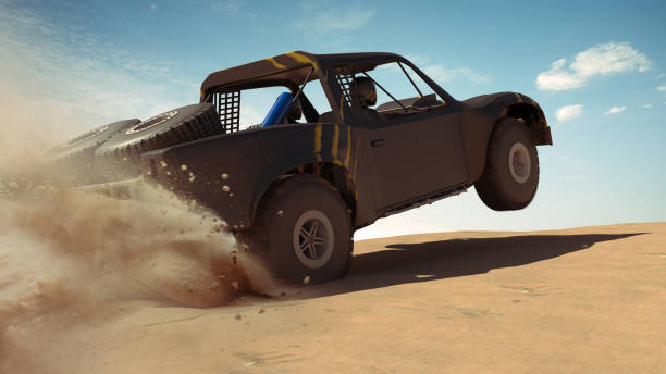 istock Trophy Truck in desert. 1249828555