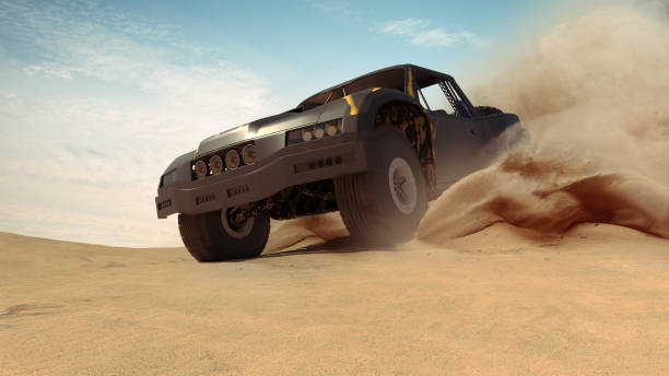 istock Trophy Truck in desert. 1249828558