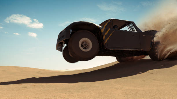 istock Trophy Truck in desert. 1249828600