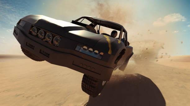 istock Trophy Truck in desert. 1249828620
