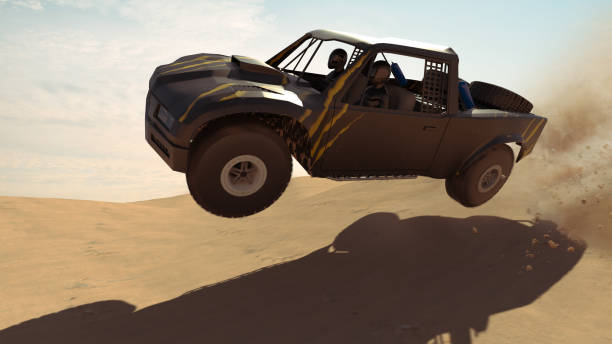 istock Trophy Truck in desert. 1249828626