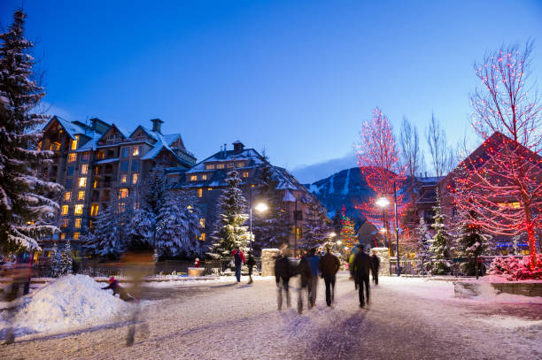 istock Whistler village during winter 1249837588