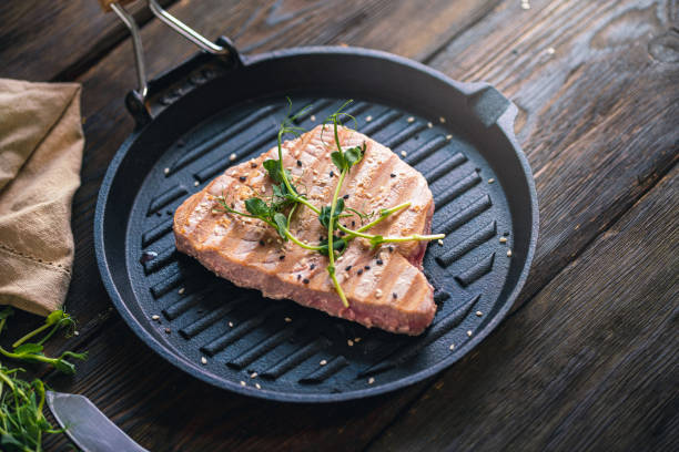 istock Grilled Tuna Steak 1249841581