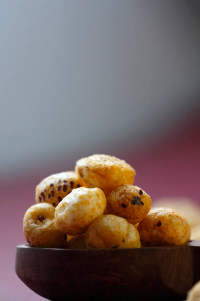 istock Roasted Phool Makhana or Crispy Lotus pops Seed 1249843173