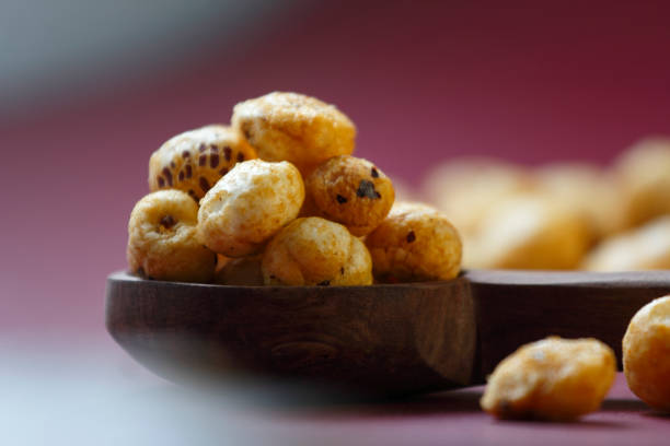 istock Roasted Phool Makhana or Crispy Lotus pops Seed 1249843262