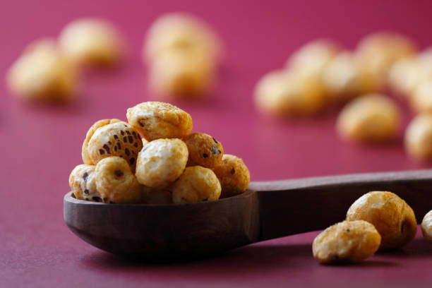 istock Roasted Phool Makhana or Crispy Lotus pops Seed 1249843590