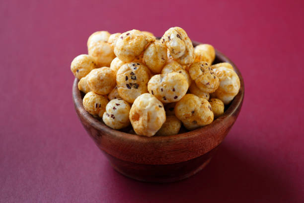 istock Roasted Phool Makhana or Crispy Lotus pops Seed 1249844137