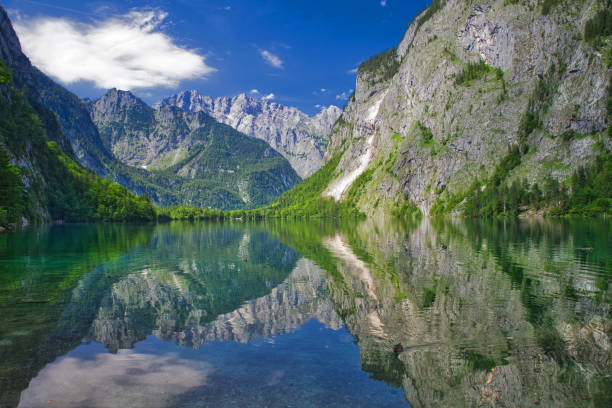 istock view of Obersee in the alps in summer 1249845899