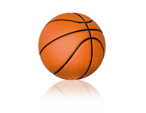 istock Basketball ball over white background. 1249847567