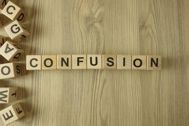 istock Word confusion from wooden blocks 1249850734