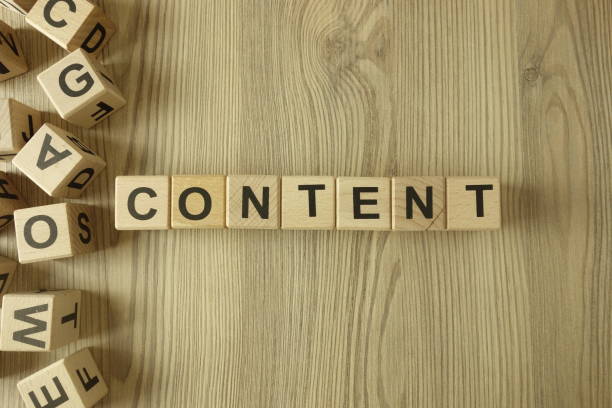 istock Word content from wooden blocks 1249850877