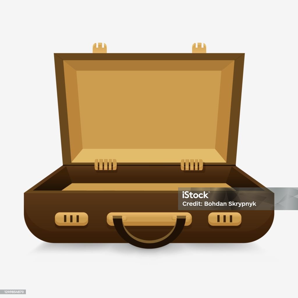 Lege Koffer Het Concept Van Een Nog Lege Koffer en beelden van Open - iStock