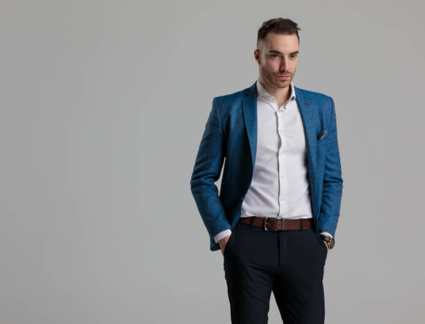 istock attractive young fashion model looking to side 1249856369