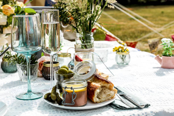 istock Al Fresco Dining - Glamping 1249865497