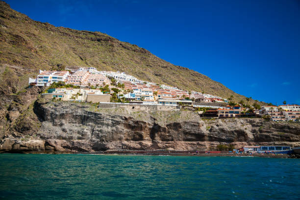 istock small village Los Gigantes and its beach 1249865616