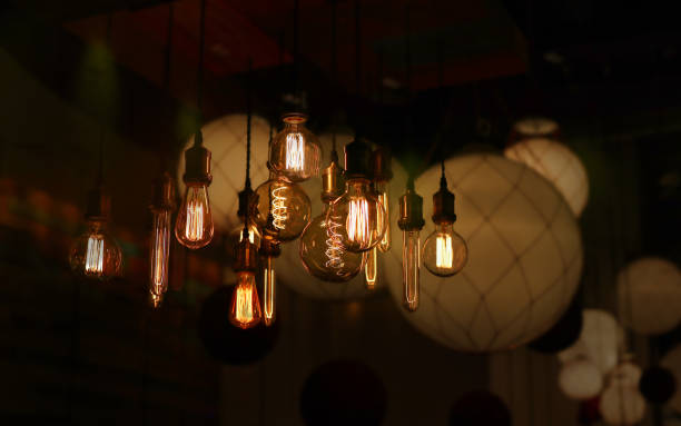 istock Edison light bulbs classical home decoration lights 1249868060
