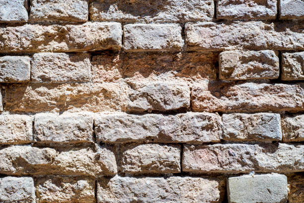 istock Old brick texture in an old train station 1249871276
