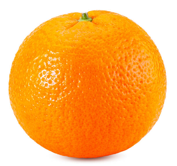 orange isoliert auf weiß. paketdesignelement - orange frucht stock-fotos und bilder