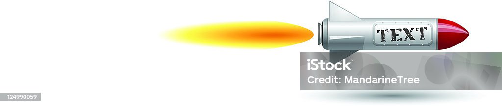 Message Rocket Rocket Messaging Stock Illustration - Download Image Now - Army, Bomb ...